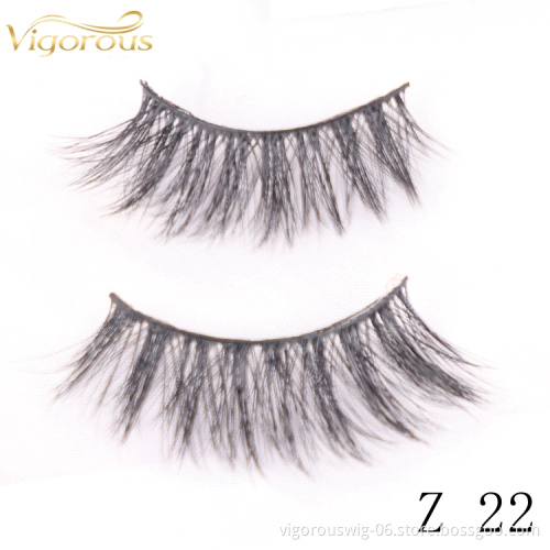 Vendors Private Label Natural 64 Styles False Lash Long Black Synthetic Extension Soft Fake Eyelashes